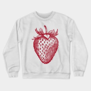 Strawberry Fruit Retro Crewneck Sweatshirt